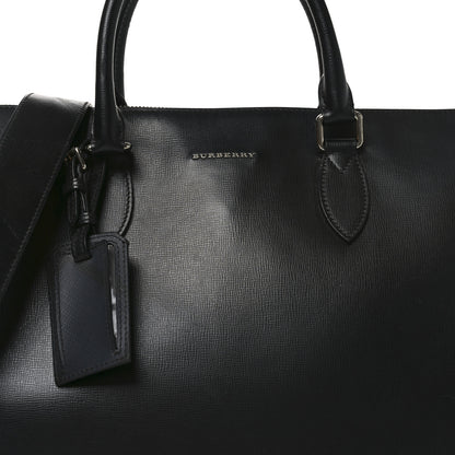 Burberry Textured Calfskin Bermondsey Business Briefcase Black 7 of 9