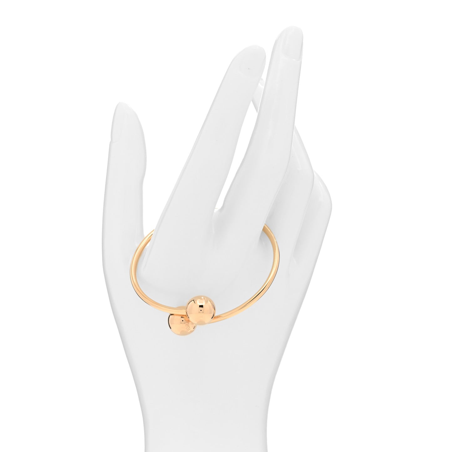 18K Rose Gold 11mm HardWear Ball Bypass Bracelet