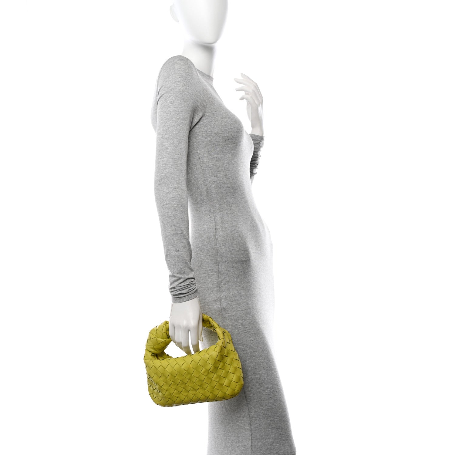 Bottega Veneta Nappa Intrecciato Mini Jodie Kiwi 2 of 12