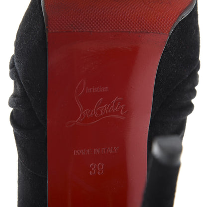 Christian Louboutin Suede Greissimo 140 Pumps 39 Black 9 of 14