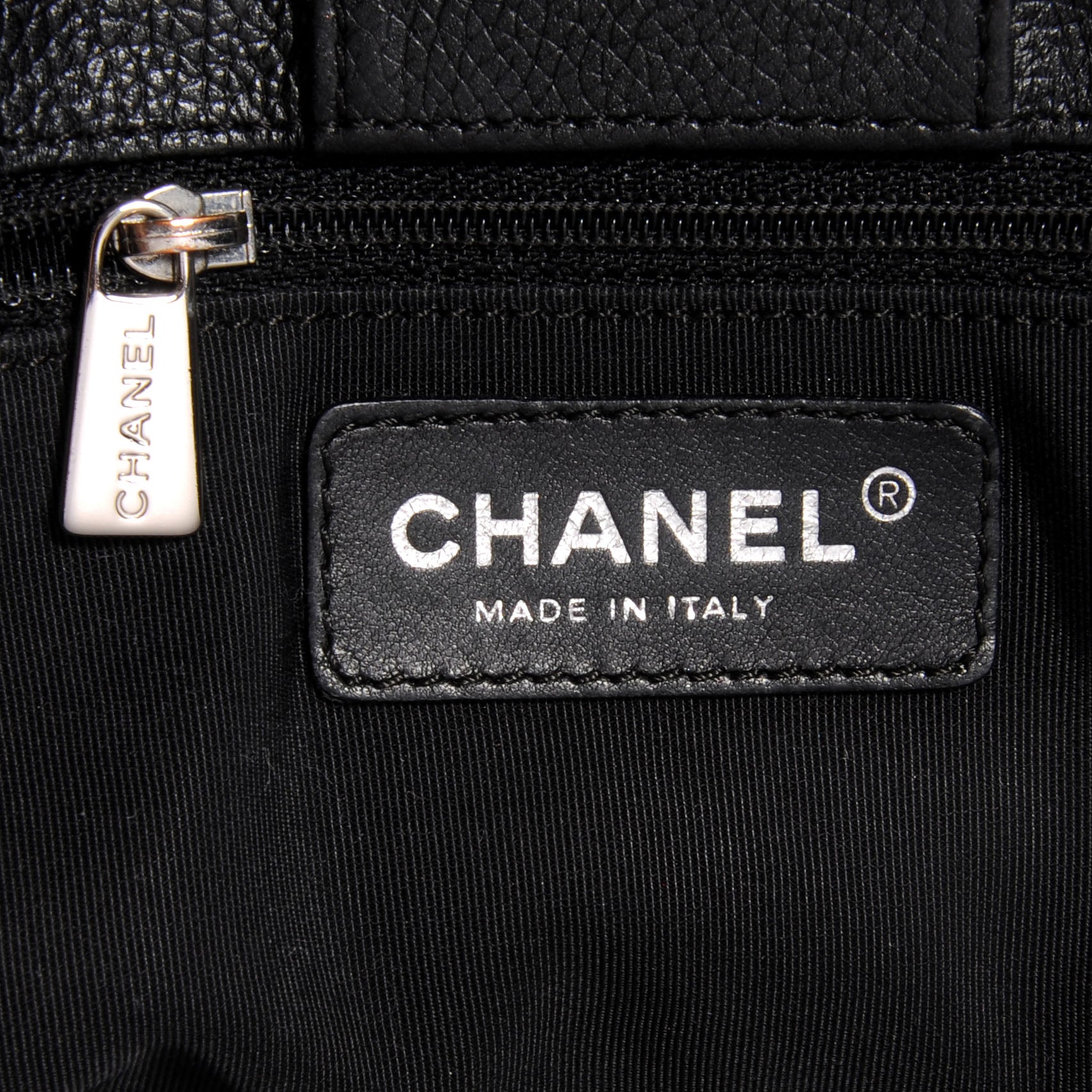 Chanel Calfskin Cerf Shopper Tote Black 15 of 18