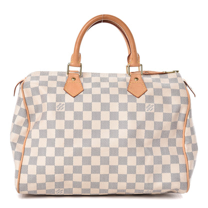 Louis Vuitton Damier Azur Speedy 30 1 of 12