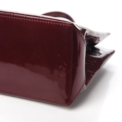 Louis Vuitton Vernis Wilshire PM Rouge Fauviste 7 of 8