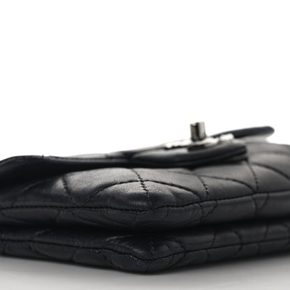 Chanel Lambskin Quilted Mini Mineral Nights Flap Crossbody Bag Black 8 of 8