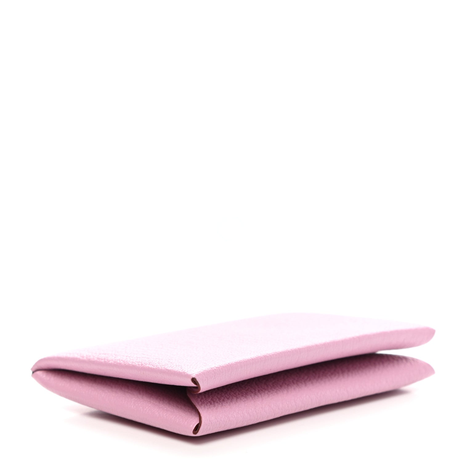 Hermes Chevre Mysore Calvi Card Case Mauve Sylvestre 4 of 8