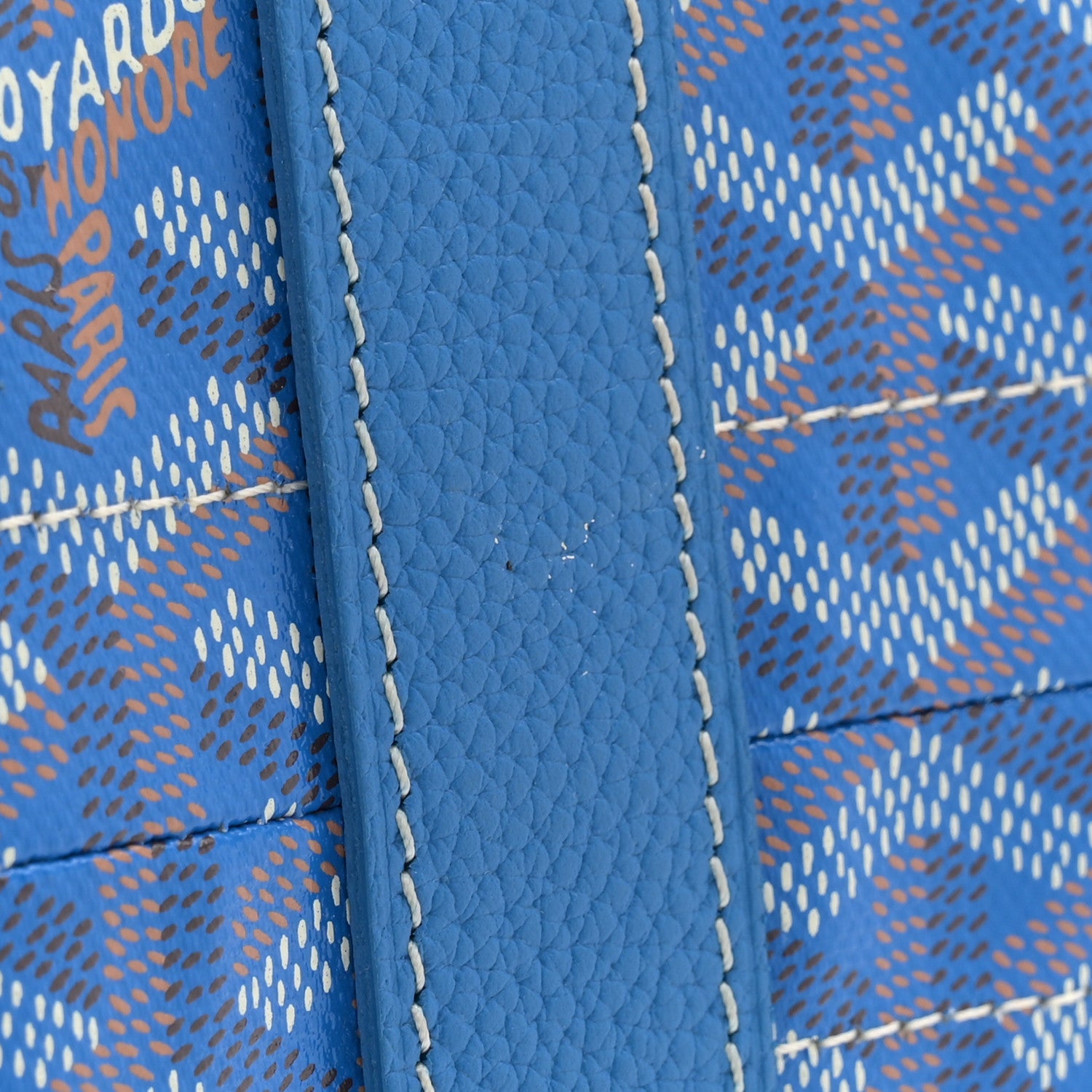 Goyard Goyardine Sac Hardy Pet Carrier PM Sky Blue 12 of 12