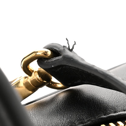 Miu Miu Calfskin Arcadie Top Handle Bag Black 10 of 11