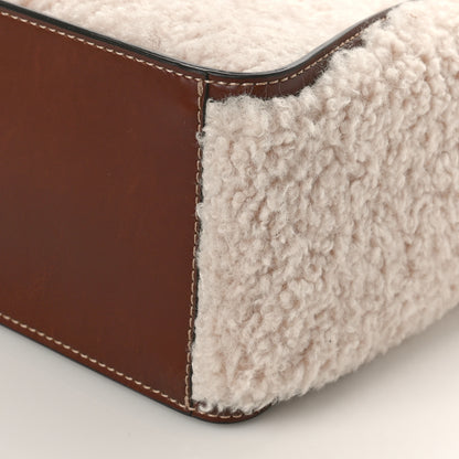 Stella McCartney Mat Eco Alter Nappa Alter Shearling Tote Oat 9 of 9