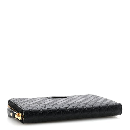 Gucci Microguccissima Zip Around Wallet Black 4 of 8
