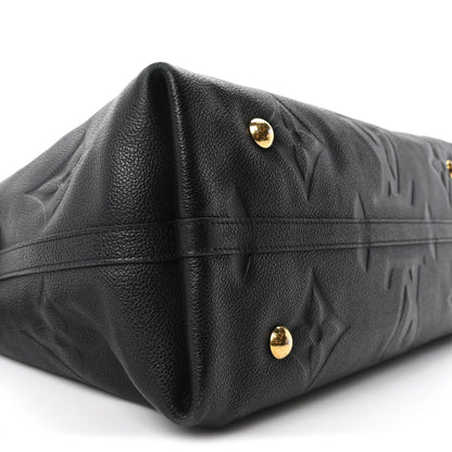 Louis Vuitton Empreinte Carryall MM Black 8 of 9