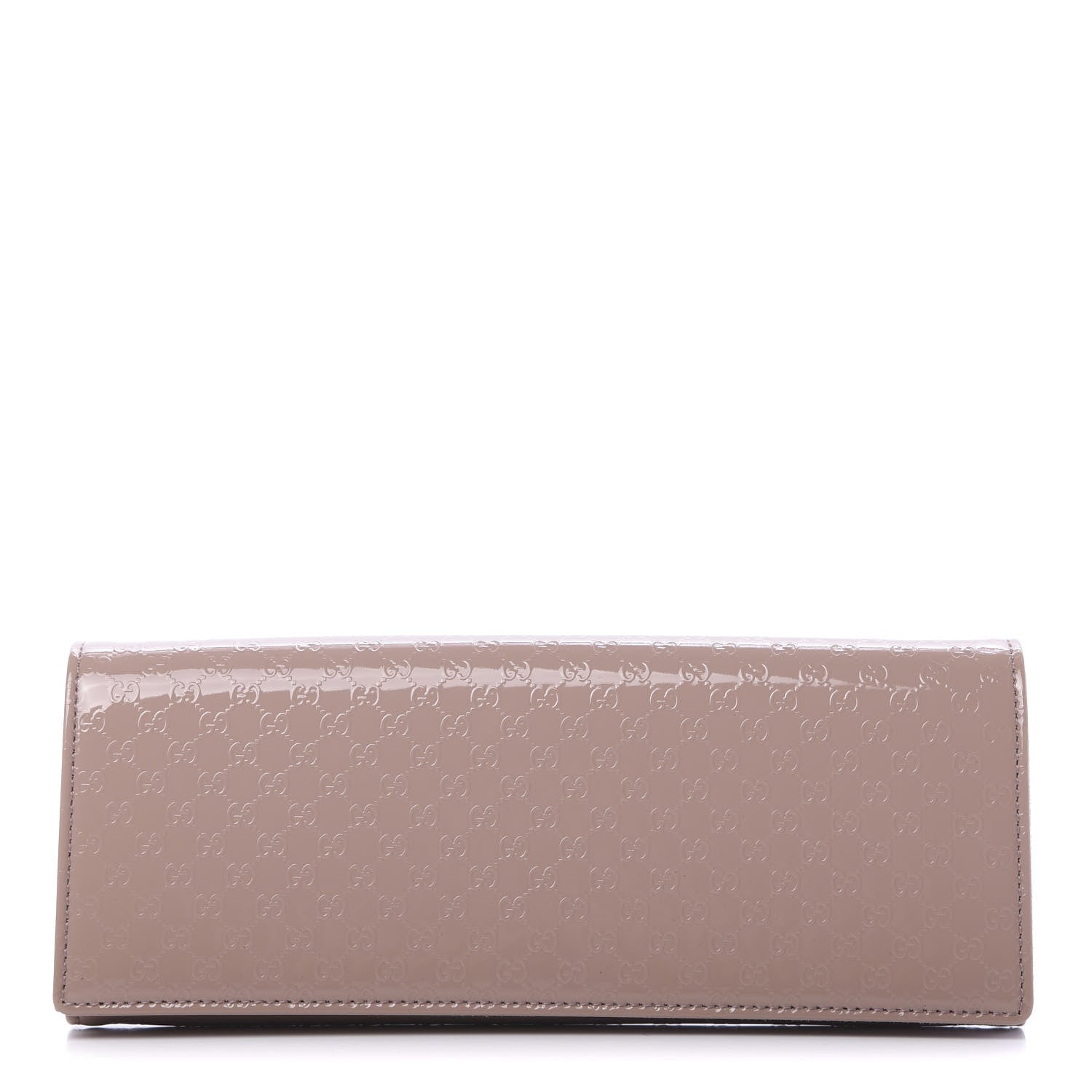 Gucci Patent Microguccissima Small Broadway Clutch Dark Cipria 1 of 9