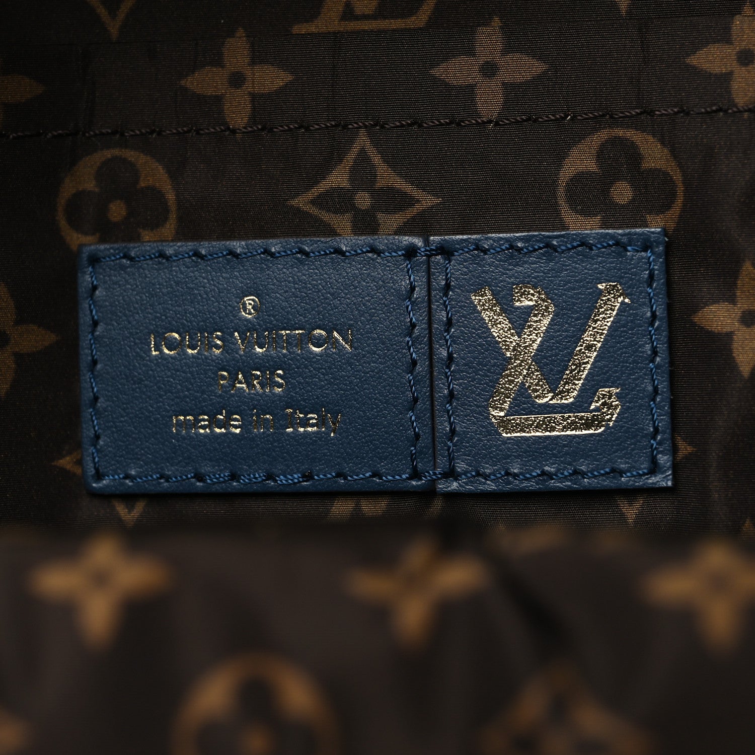 Louis Vuitton Econyl Mini Monogram Pillow Palm Springs Backpack Mini Navy 6 of 10