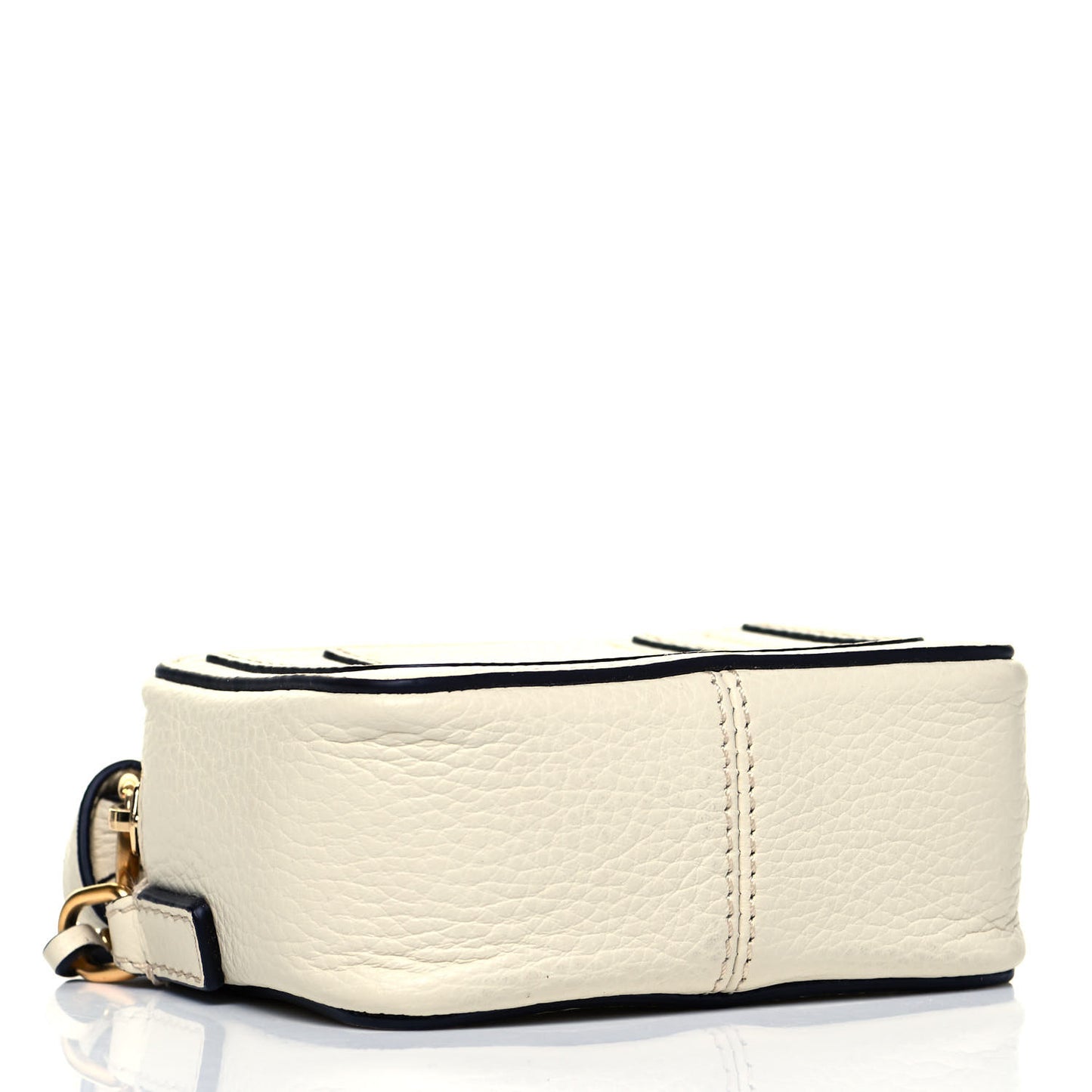 Calfskin Mini Marcie Crossbody Bag Natural White