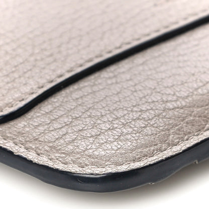 Chloe Grained Calfskin Drew Card Holder Motty Grey 7 of 10