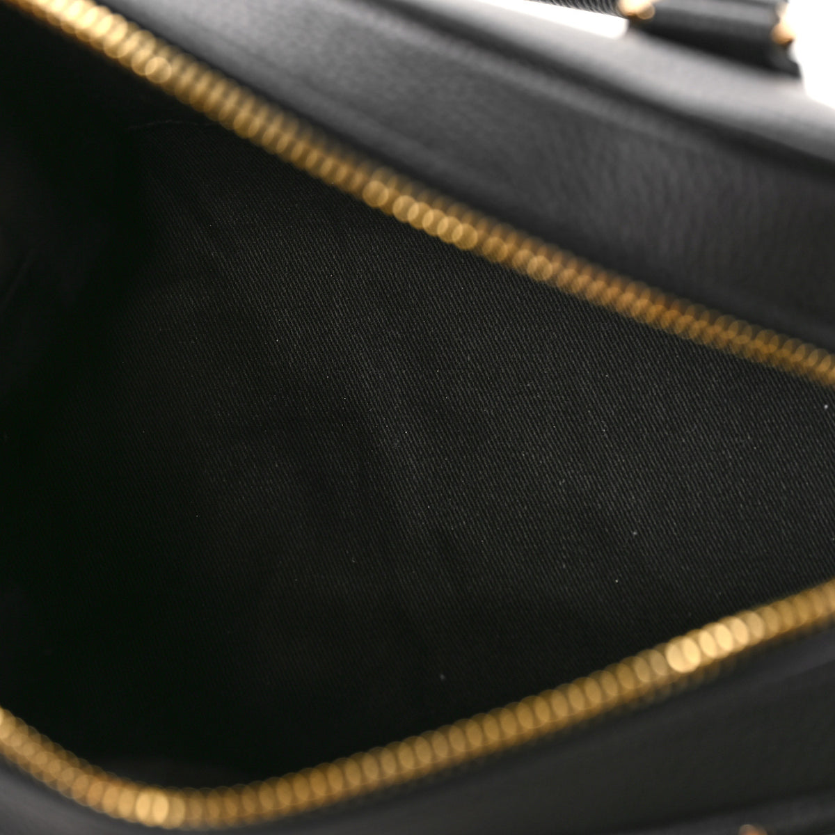 Versace Grained Calfskin Virtus Bowling Bag Black 5 of 8