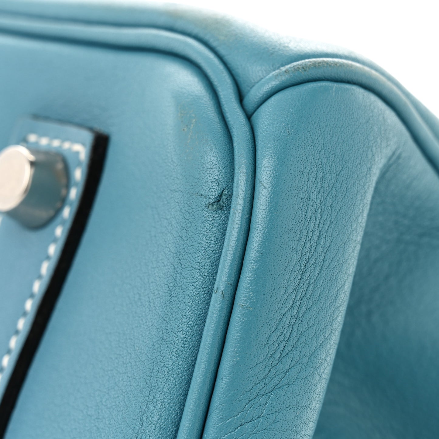 Swift Birkin 35 Bleu Jean