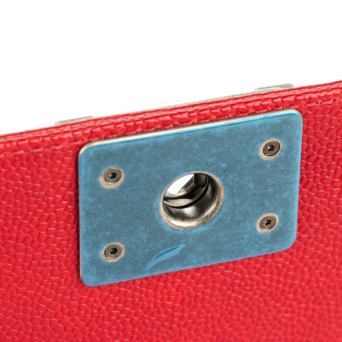 Caviar Quilted New Medium Boy Flap Dark Red
