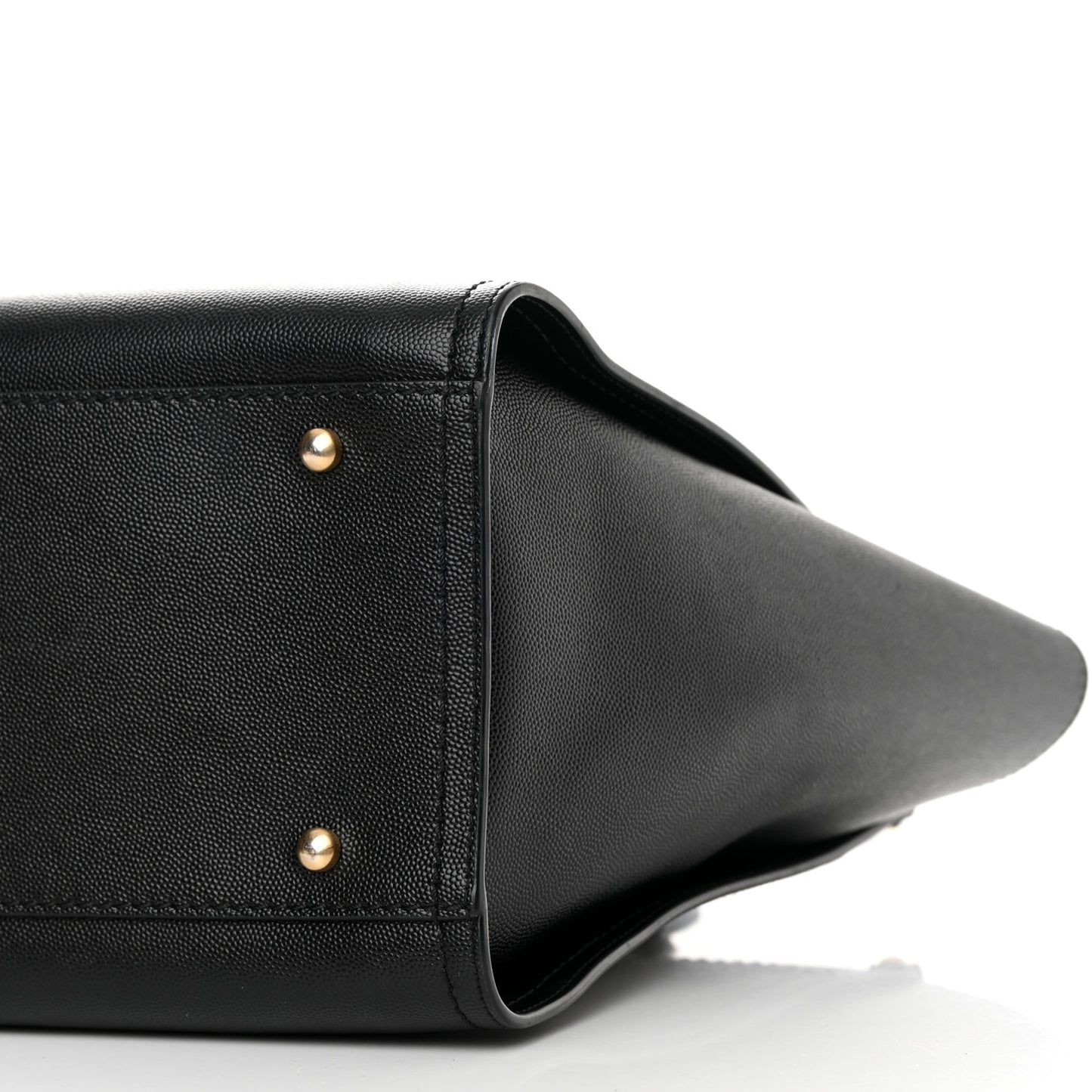 Caviar Small Studded Deauville Tote Black