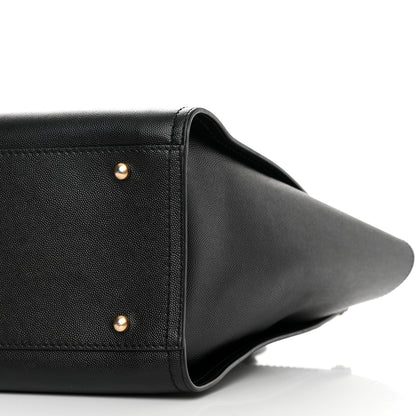 Chanel Caviar Small Studded Deauville Tote Black 10 of 13