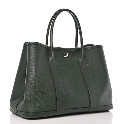Hermes Epsom Garden Party 30 TPM Vert Fonce 3 of 7
