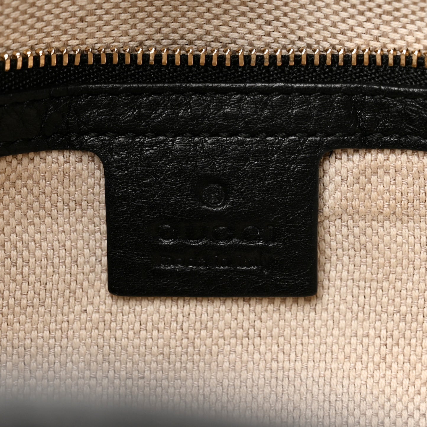 Pebbled Calfskin Large Soho Chain Shoulder Bag Black