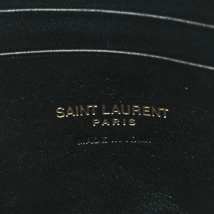 Saint Laurent Grain De Poudre Matelasse Monogram Mini Lou Camera Bag Fog 5 of 9