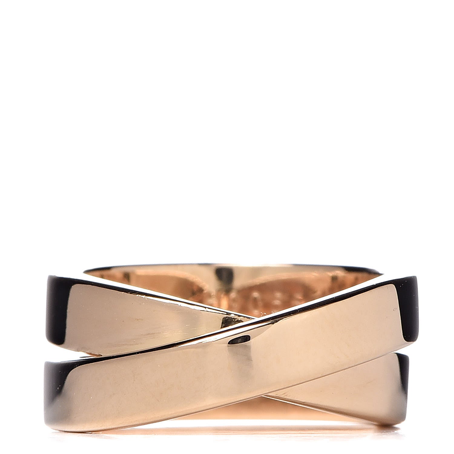 Cartier 18K Yellow Gold 9mm Paris Nouvelle Vague Ring 49 5 1 of 5