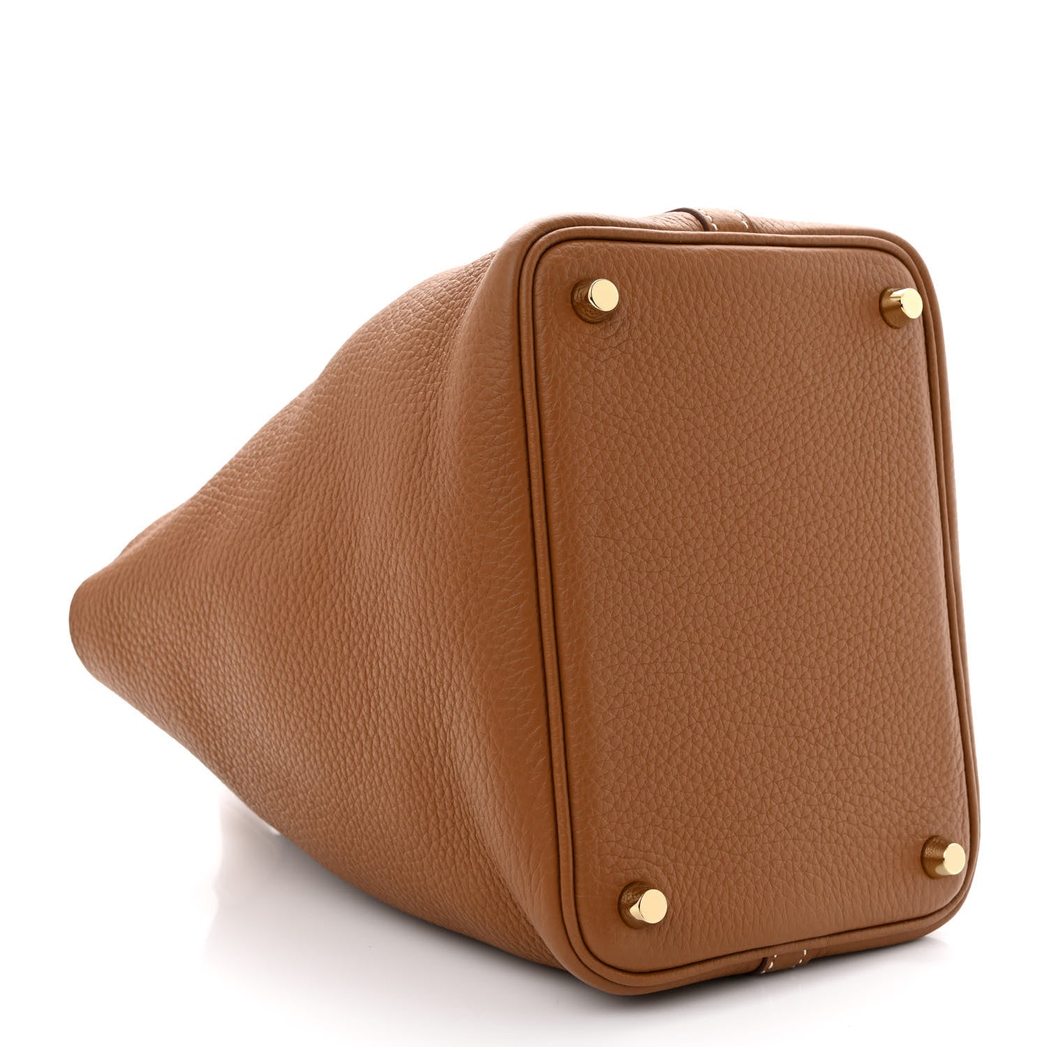 Hermes Taurillon Clemence Picotin Lock 18 PM Gold 4 of 11