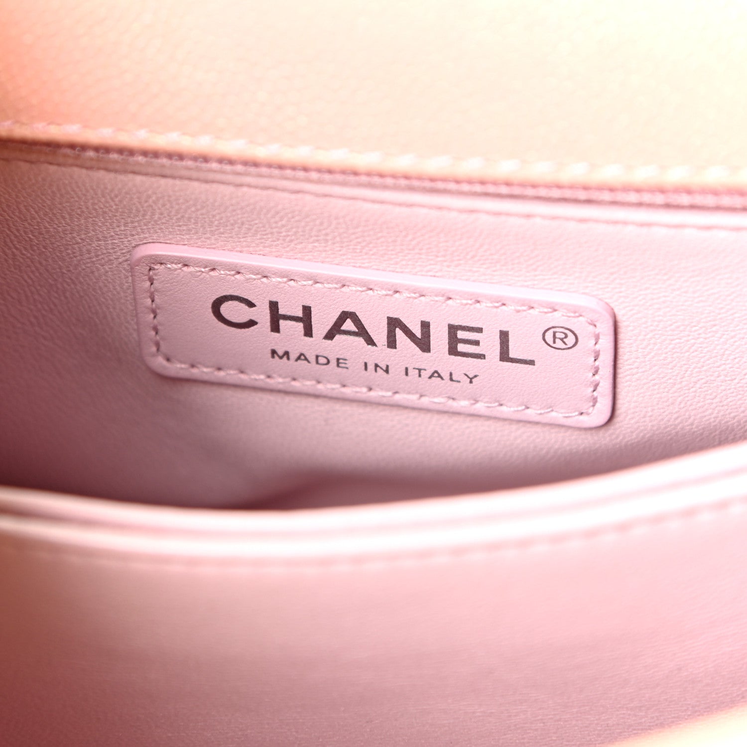 Chanel Iridescent Caviar Quilted Mini Coco Handle Flap Pink 6 of 9