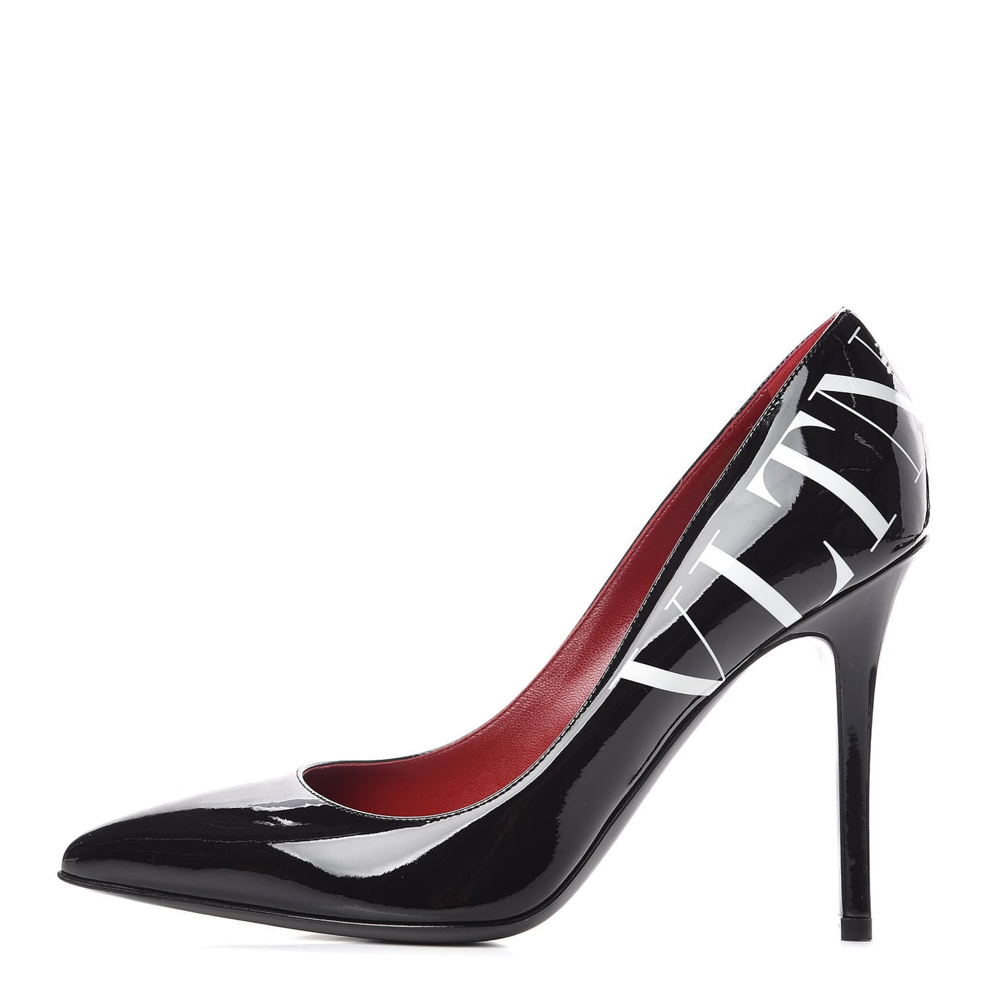Patent VLTN 105mm Pumps 36.5 Black White