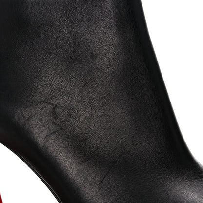Christian Louboutin Calfskin Eleonor 85 Ankle Boots 36 Black 9 of 14