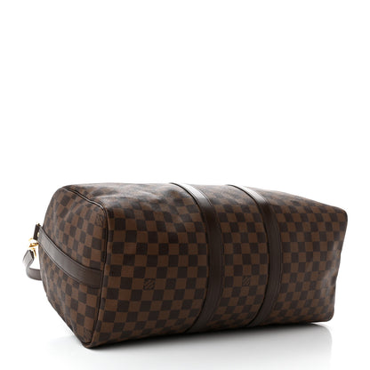 Louis Vuitton Damier Ebene Keepall Bandouliere 45 3 of 10