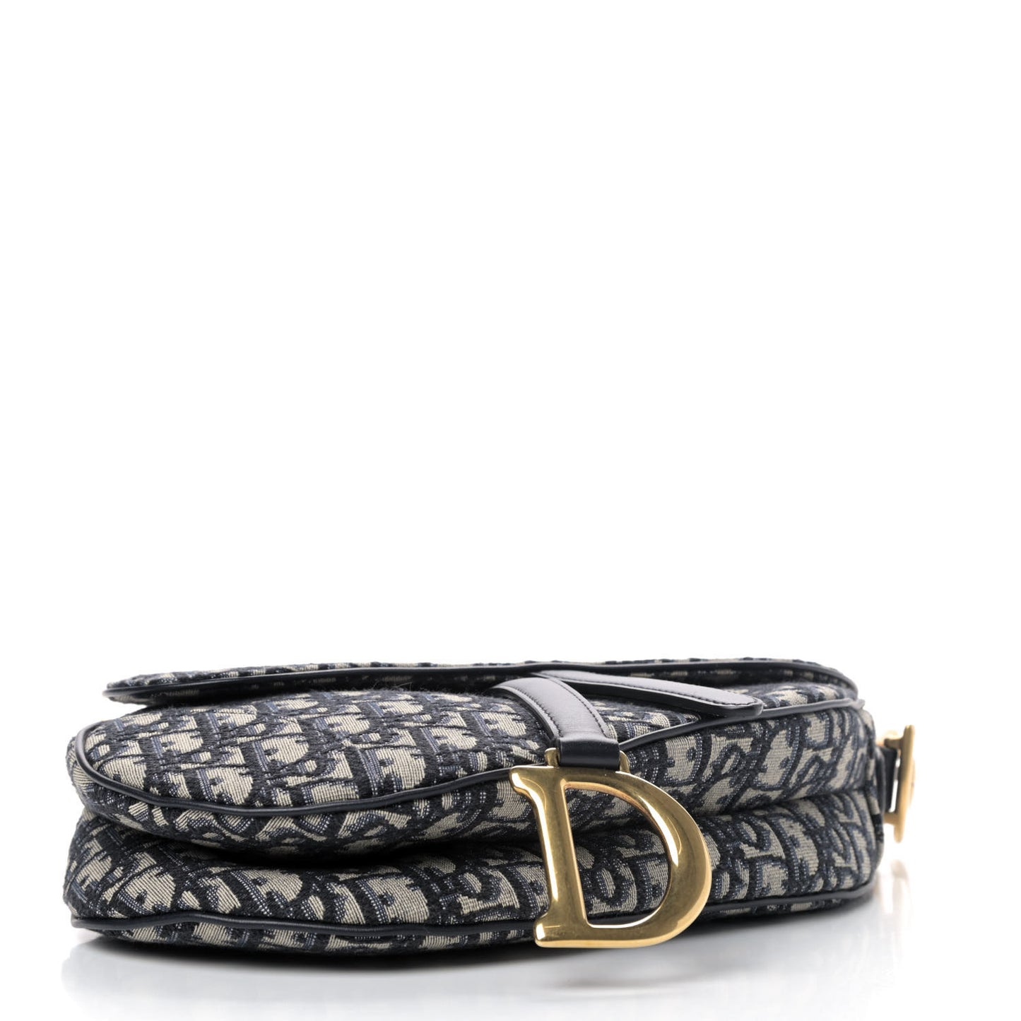 Oblique Saddle Bag Blue