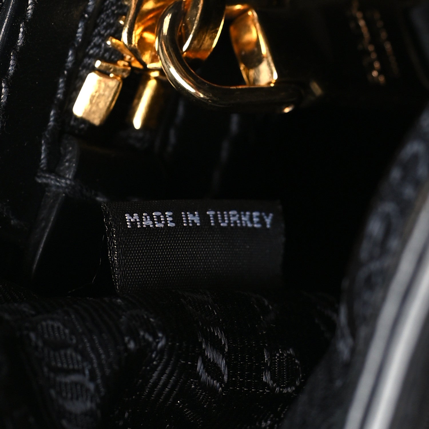 Prada Tessuto Nylon Soft Calf Small Tote Black 7 of 9
