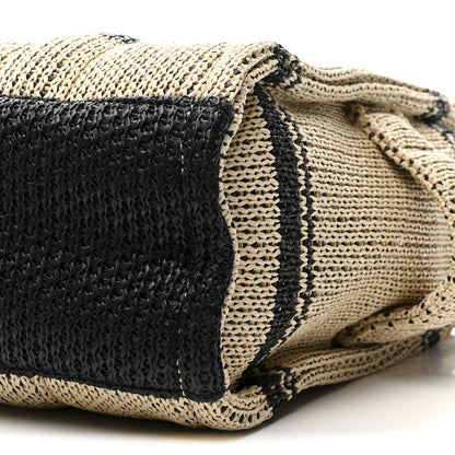 Marc Jacobs Straw Jacquard Medium The Traveler Tote Bag Natural 10 of 14