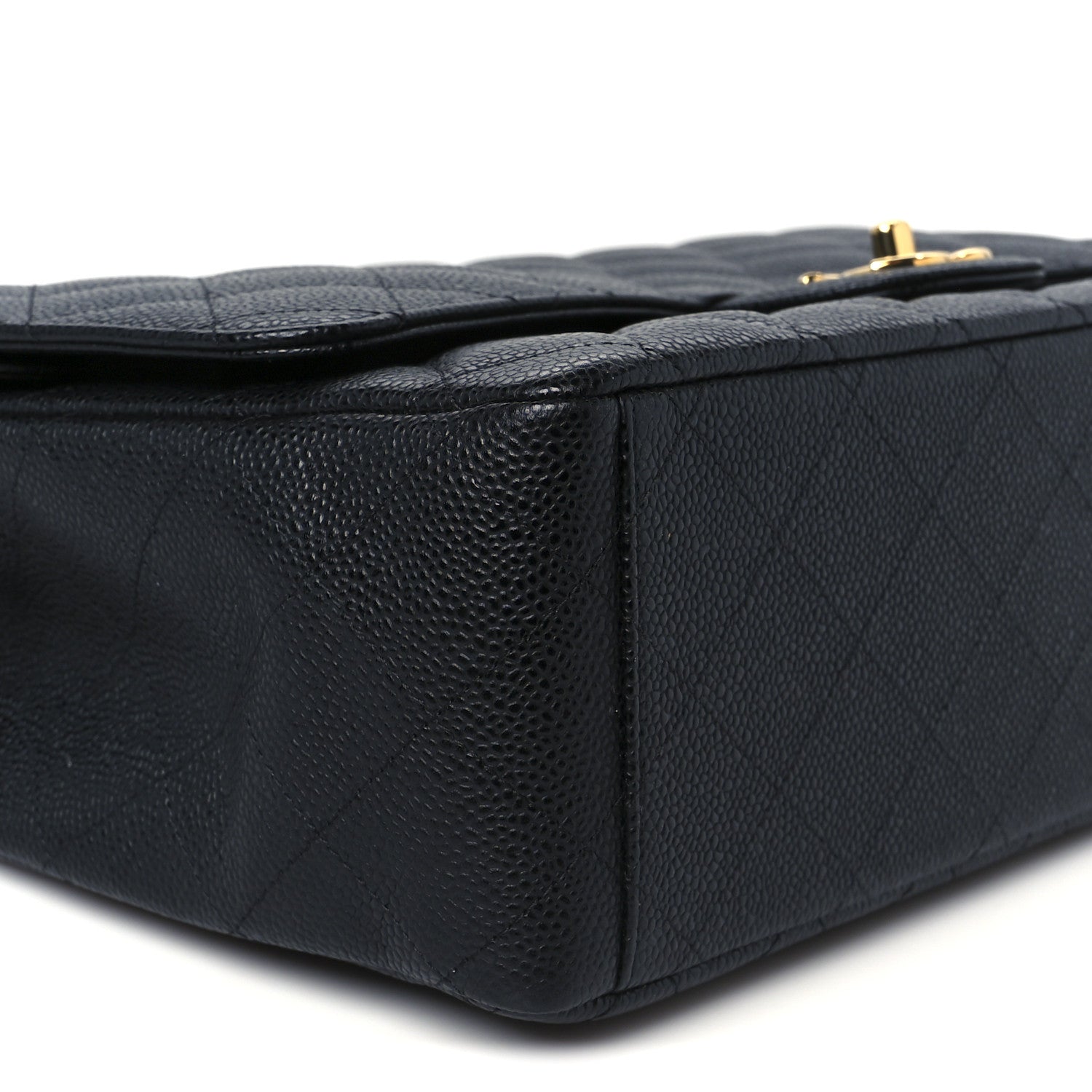Chanel Caviar Quilted Maxi Double Flap Black 10 of 12