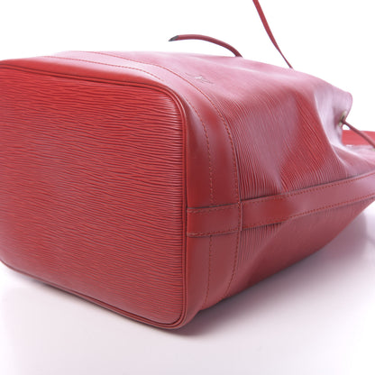 Louis Vuitton Epi Noe Castillan Red 7 of 8