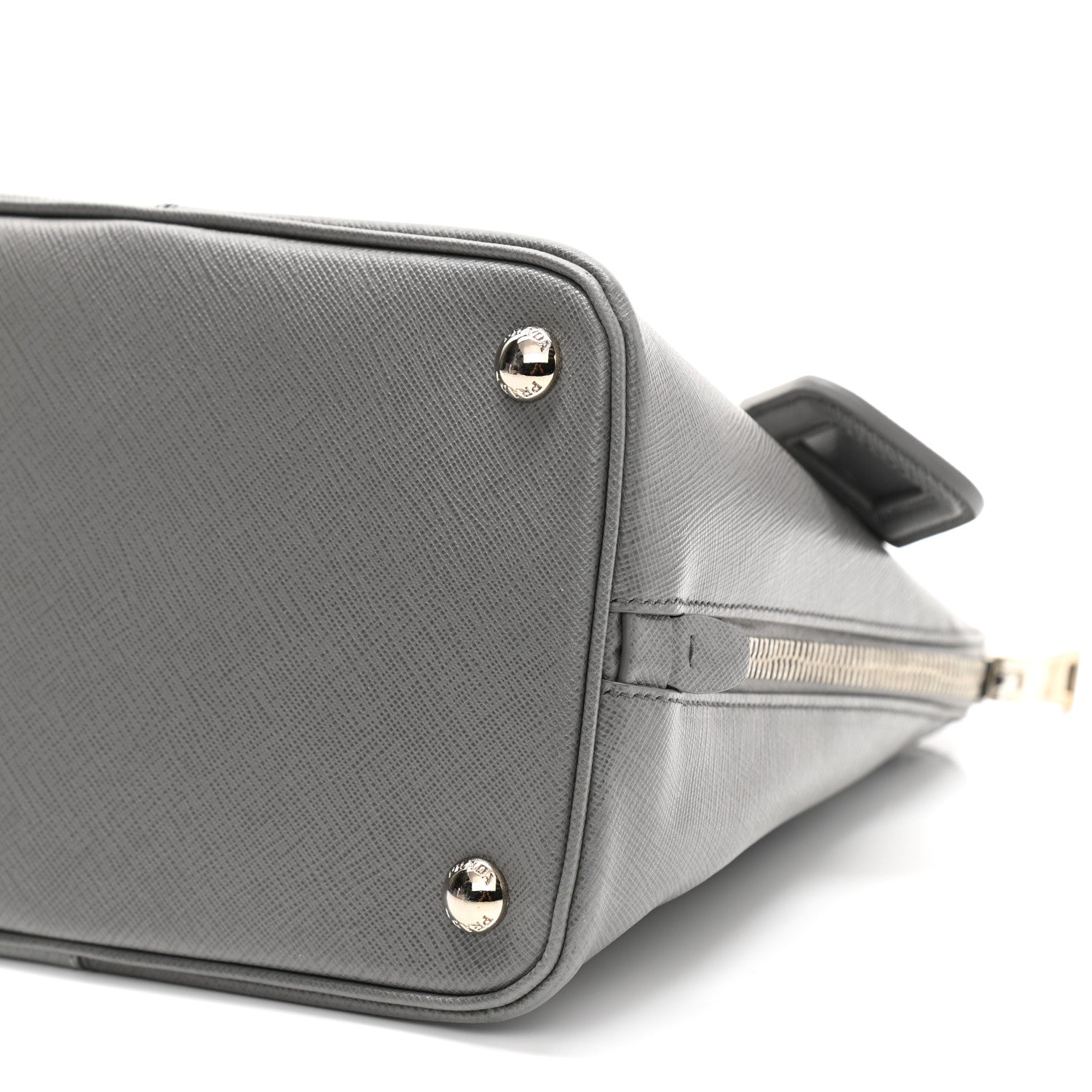 Prada Saffiano Lux Bi-Color Promenade Tote Marmo Argilla 10 of 12