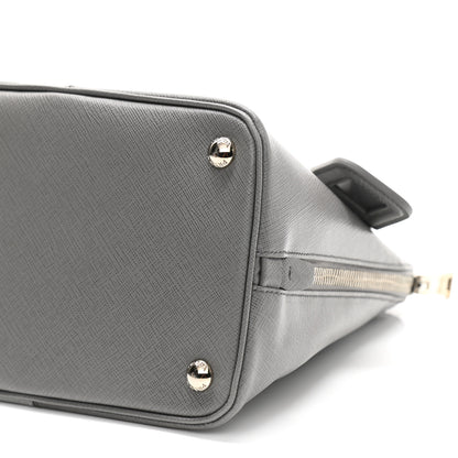 Prada Saffiano Lux Bi-Color Promenade Tote Marmo Argilla 10 of 12