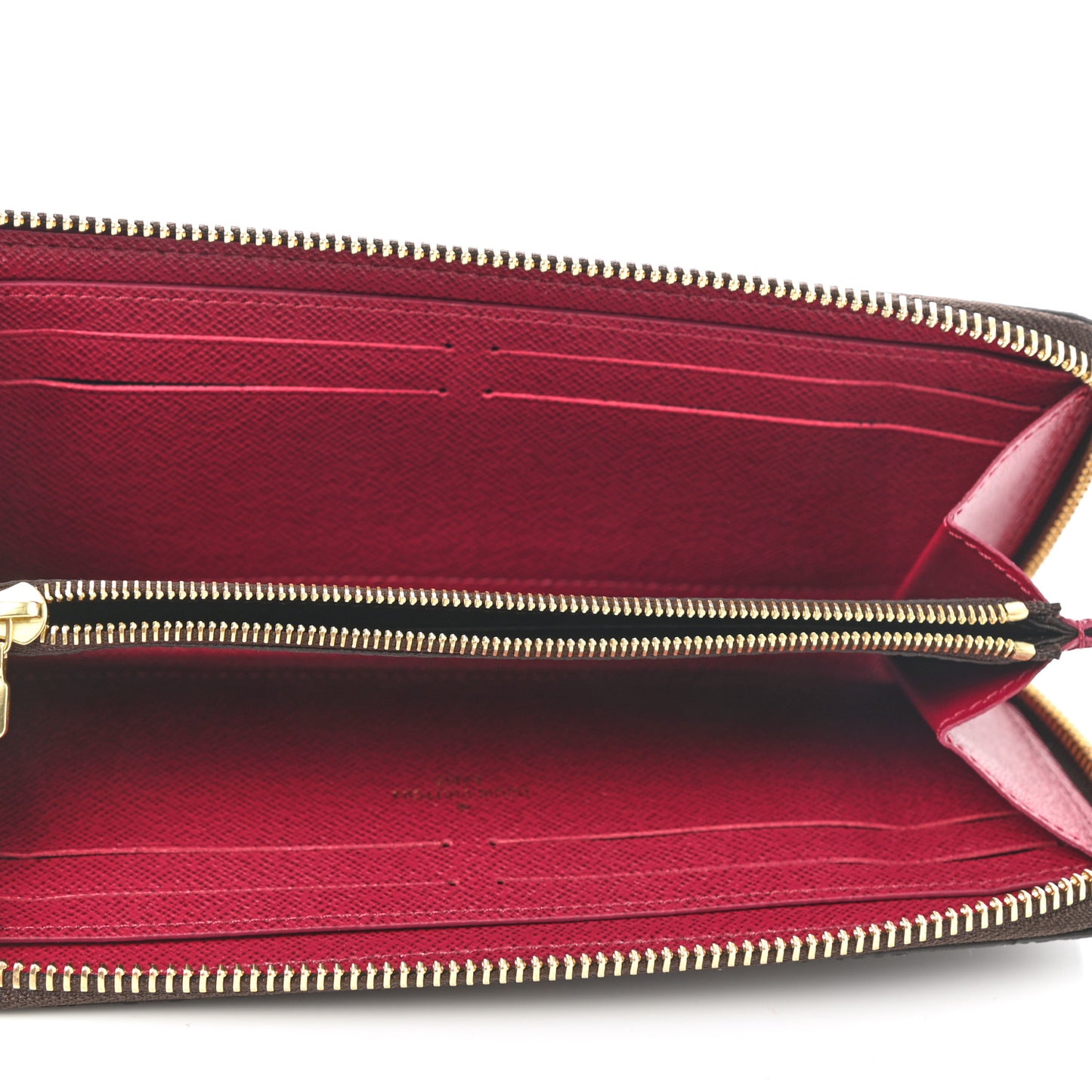 Monogram Clemence Wallet Fuchsia