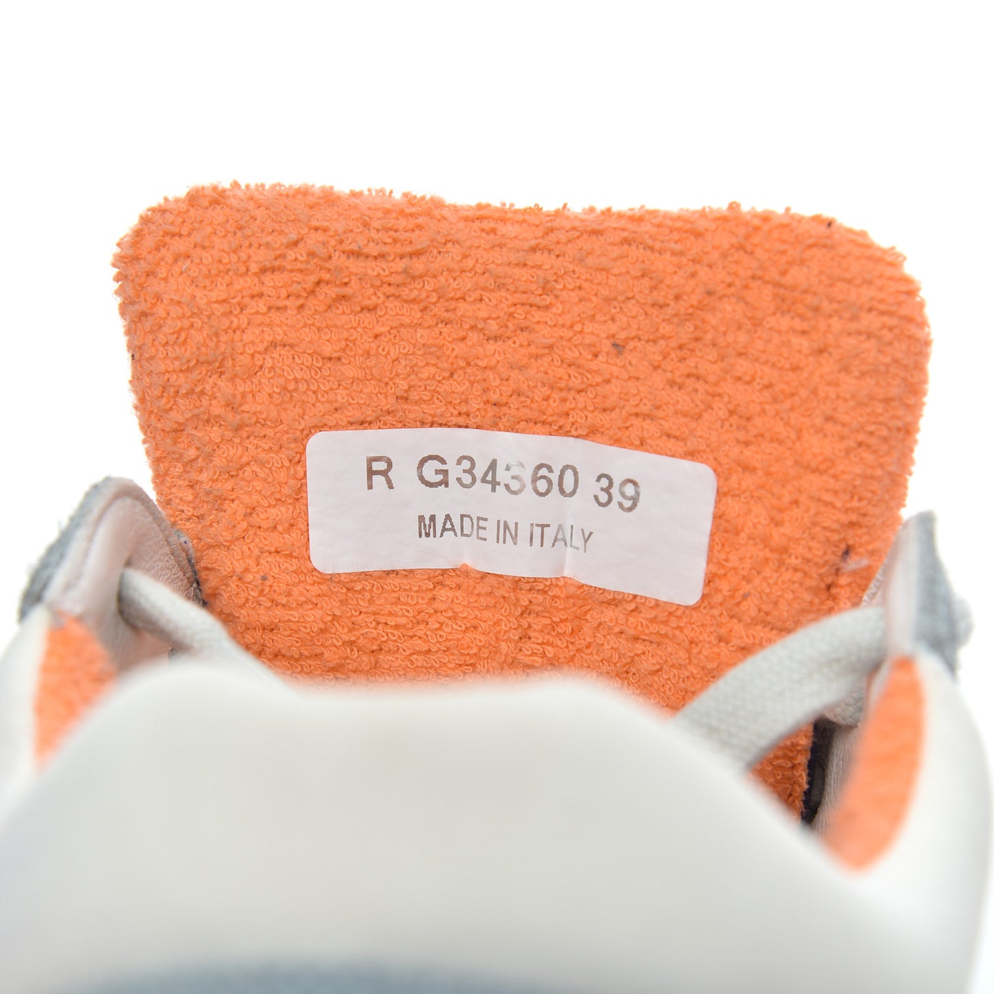 Nylon Lambskin Suede Calfskin Womens Logo Sneakers 39 Blue Coral
