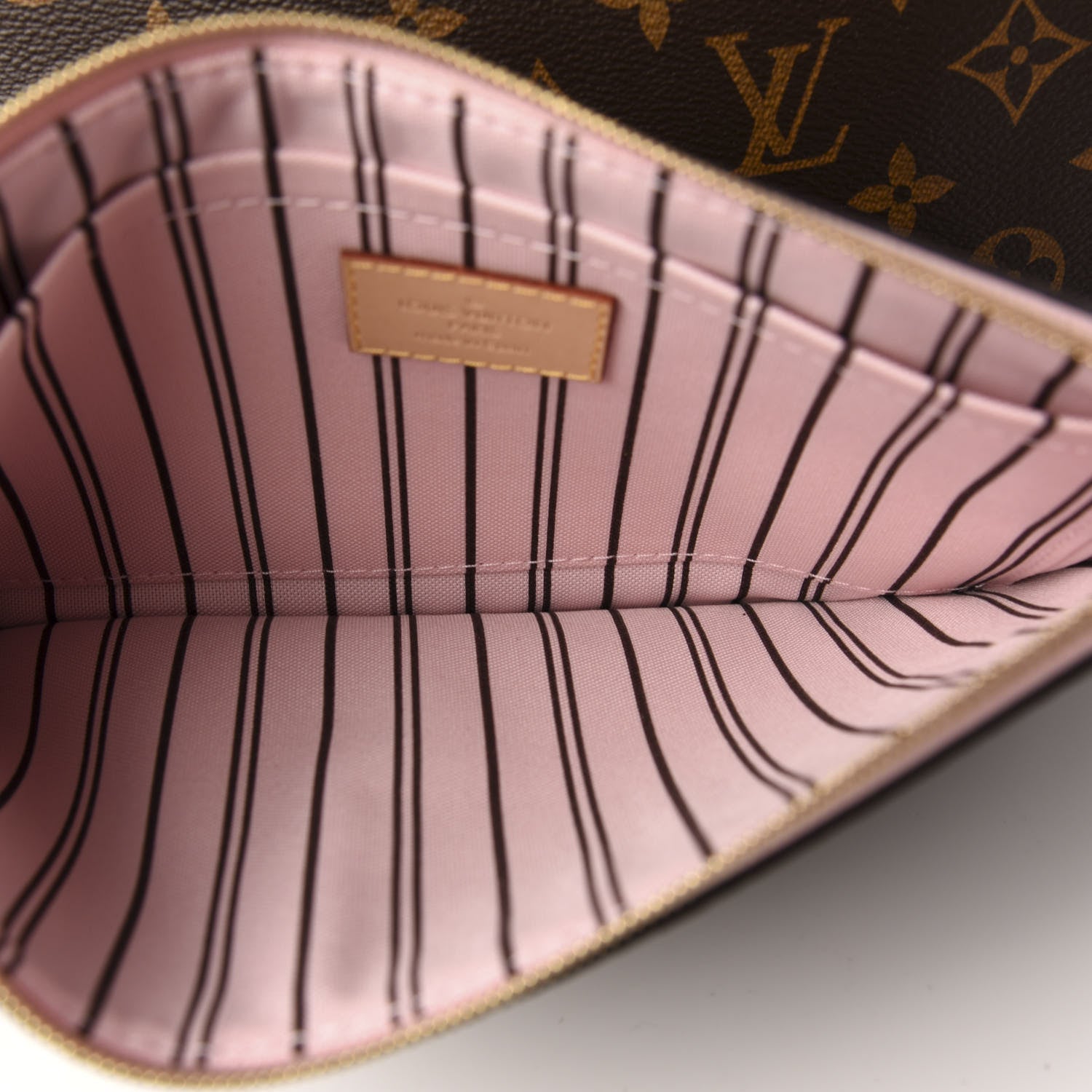 Louis Vuitton Monogram Neo Neverfull MM Rose Ballerine 13 of 14