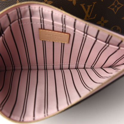 Louis Vuitton Monogram Neo Neverfull MM Rose Ballerine 13 of 14