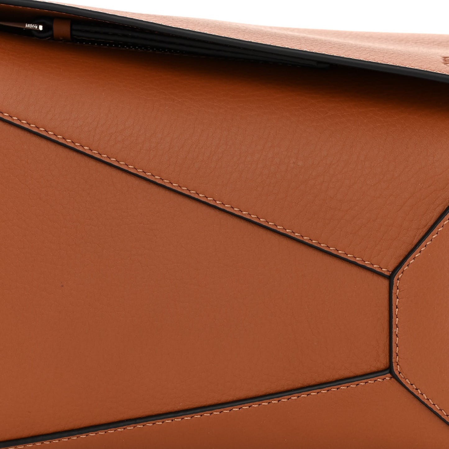 Calfskin Small Puzzle Bag Tan