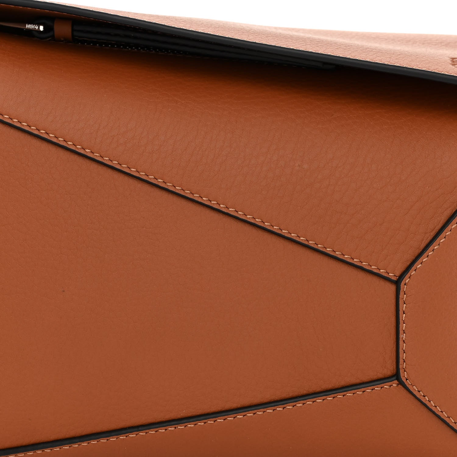 Loewe Calfskin Small Puzzle Bag Tan 8 of 10