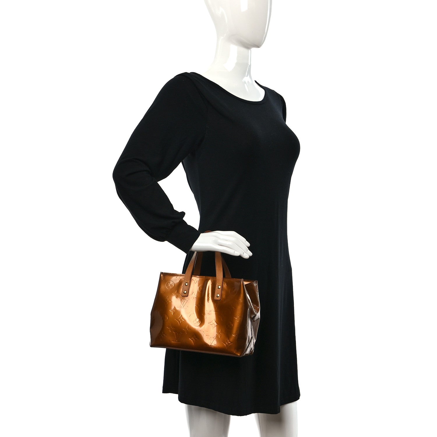 Louis Vuitton Vernis Reade PM Bronze 2 of 8