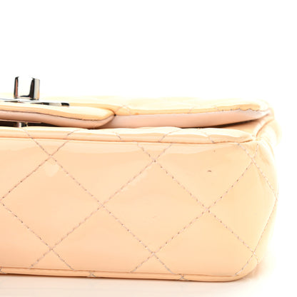 Chanel Patent Calfskin Quilted Extra Mini Flap Pink 9 of 14