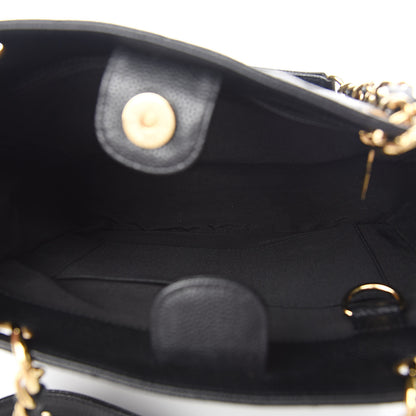 Chanel Caviar Quilted Petit Shopping Tote PST Black 5 of 11