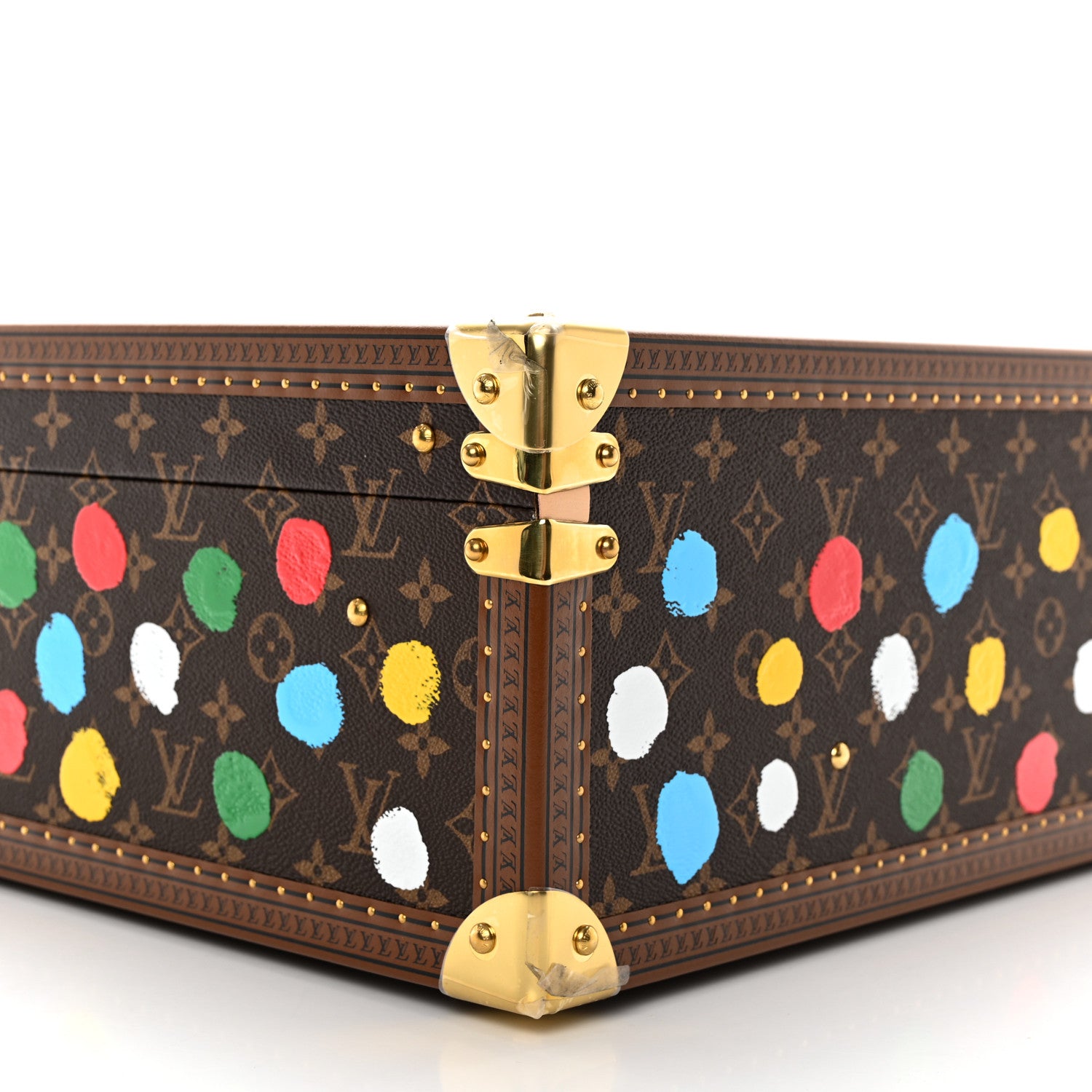 Louis Vuitton LV X YK Monogram Dots Hard Trunk 10 of 11