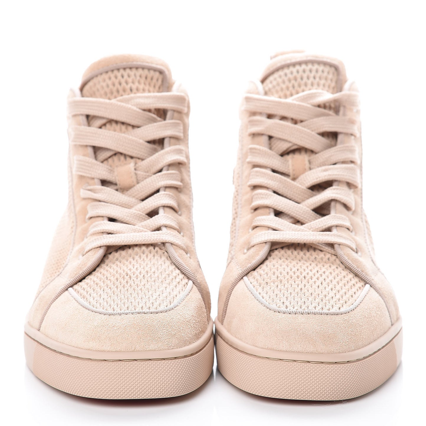 Veau Velours Mens AC Louis Flat Sneakers 41 Galet